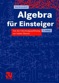 Buchcover Algebra für Einsteiger